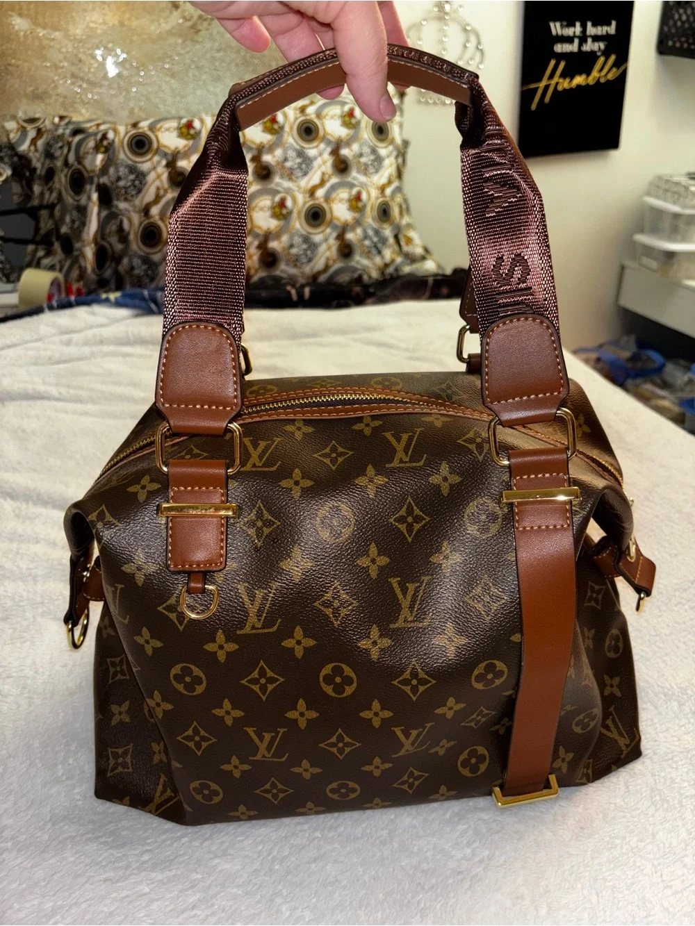 High End FASHION Bag Monogram Canvas Tote Bag